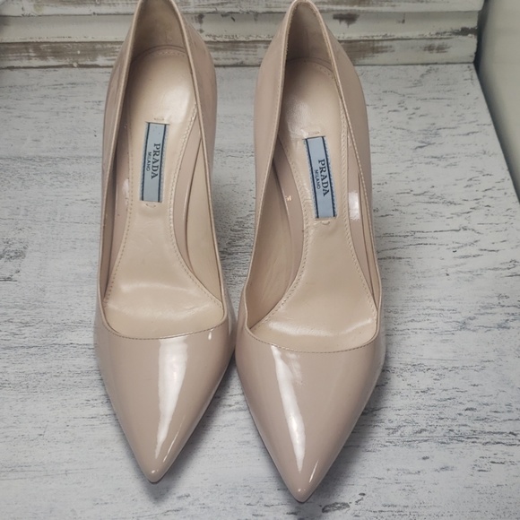 Prada Shoes - Brand new Prada patent leather heels sz 7